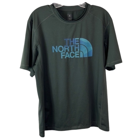 The North Face T-Shirt Men Size M Grey Performance Fabric - Picture 1 of 12